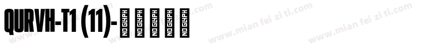 QURVH-T1 (11)字体转换